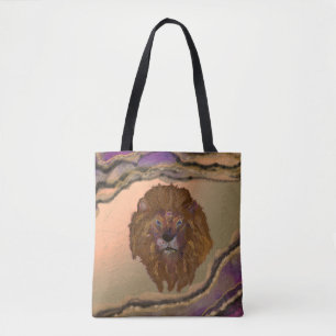 Bolso De Tela León místico
