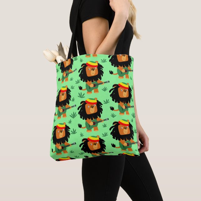 Bolso De Tela León Personalizado Cuto De Sión (Detalle)