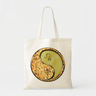Bolso De Tela León y caballo Metalizado