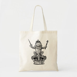 Bolso De Tela León y Corona