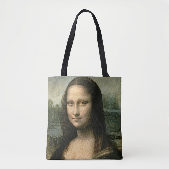 Bolso De Tela Leonardo Vinci | Mona Lisa, c.1503-6 (Anverso)