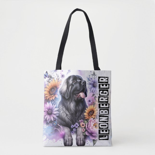 Bolso De Tela Leonberger (Anverso)