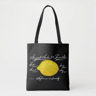 Bolso De Tela Leones de publicidad de época