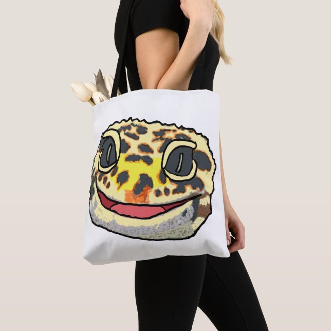 Bolso De Tela Leopard Gecko (Detalle)
