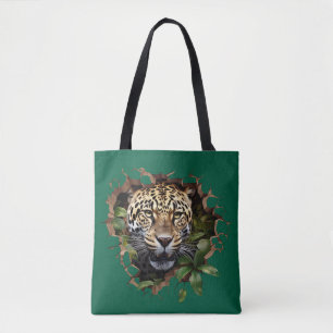 Bolso De Tela Leopardo