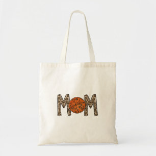 Bolso De Tela Leopardo de la mamá del baloncesto