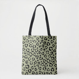 Bolso De Tela Leopardo Sabiado