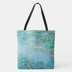 Bolso De Tela Les Nympheas Water Lilis Impresionsionism Bella Ar