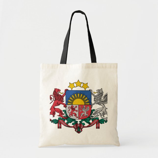 Bolso De Tela Letonia, Letonia (Frente)