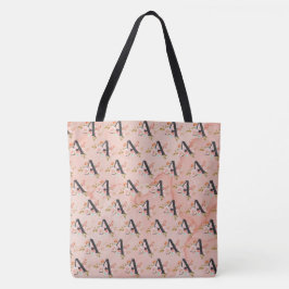 Bolso De Tela Letra A