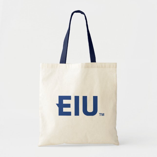 Bolso De Tela Letra de bloque EIU (Frente)