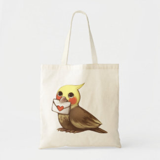 Bolso De Tela Letra de Cockatial