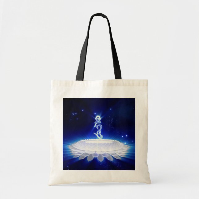 Bolso De Tela Letra de semilla Hum Bag (Frente)