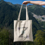 Bolso De Tela Letra floral Z de la personalizado Zinnia - regalo<br><div class="desc">Elegante bolso de tote con monograma Z con zinnia y corteza de árbol. Personalizar con su nombre,  perfecto para los amantes de la naturaleza y regalos reflexivos.</div>