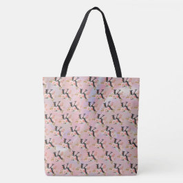 Bolso De Tela Letra K