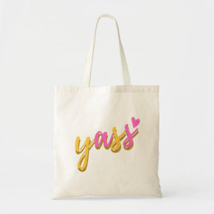 Bolso De Tela Letra minúscula amarilla amarilla amarilla amaril
