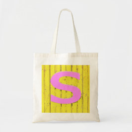 Bolso De Tela Letra s