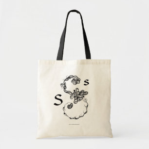 BOLSO DE TELA LETRA S