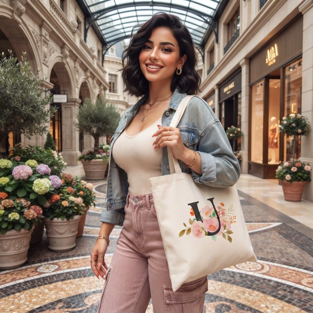 Bolso De Tela Letra U (Subido por el creador)