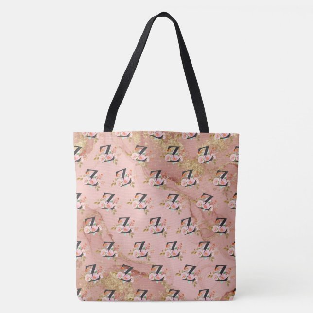 Bolso De Tela Letra Z (Anverso)