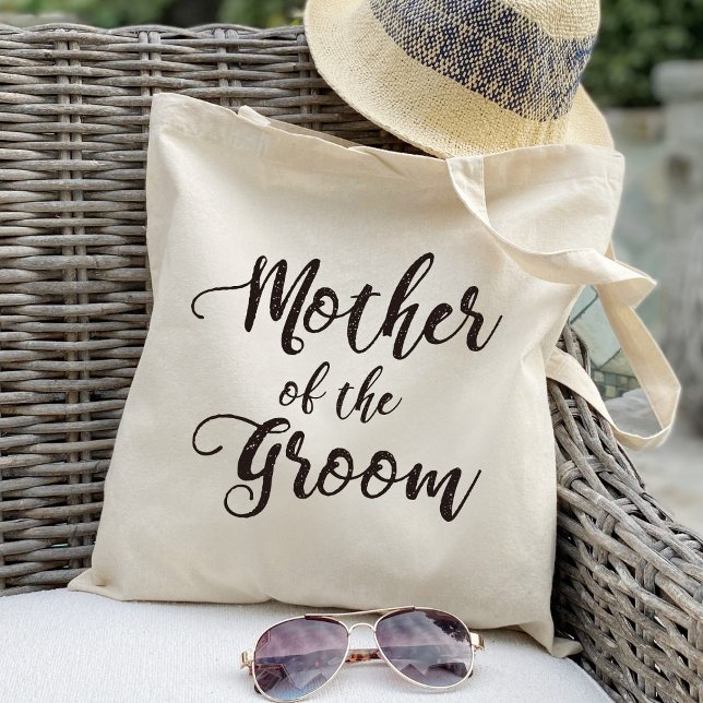 Bolso De Tela Letras manuales - madre del Groom (Subido por el creador)