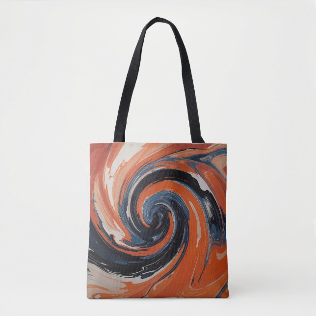 Bolso De Tela L'Étreinte du Feu et de l'Eau (Anverso)