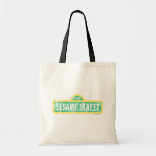 Bolso De Tela Letrero de la Calle Sésamo
