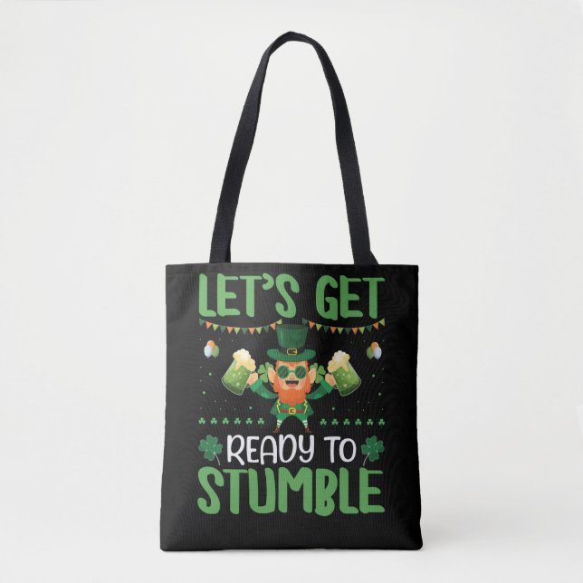 Bolso De Tela Let's Get Ready To Stumble (Anverso)