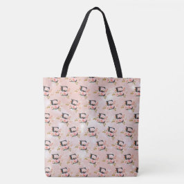 Bolso De Tela Letter E Tote Bag
