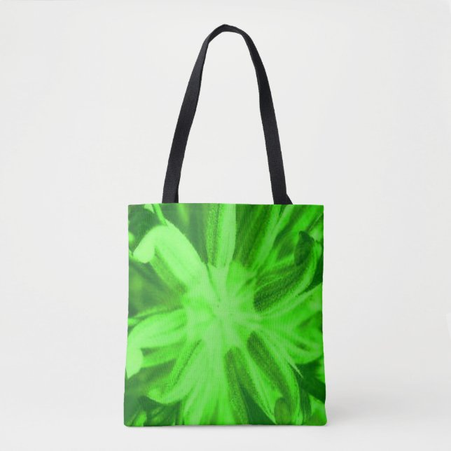 Bolso De Tela Lettuce Decoración de arte verde estilo moda (Anverso)