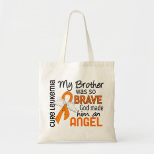 Bolso De Tela Leucemia de Brother del ángel 2