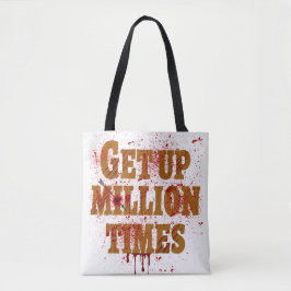 Bolso De Tela Levántate Millón de Veces| Los mejores regalos ins