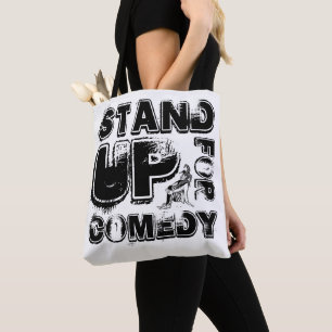 Bolso De Tela Levántate Por La Comedia, Jester