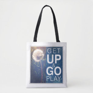 Bolso De Tela Levántese y vaya juego