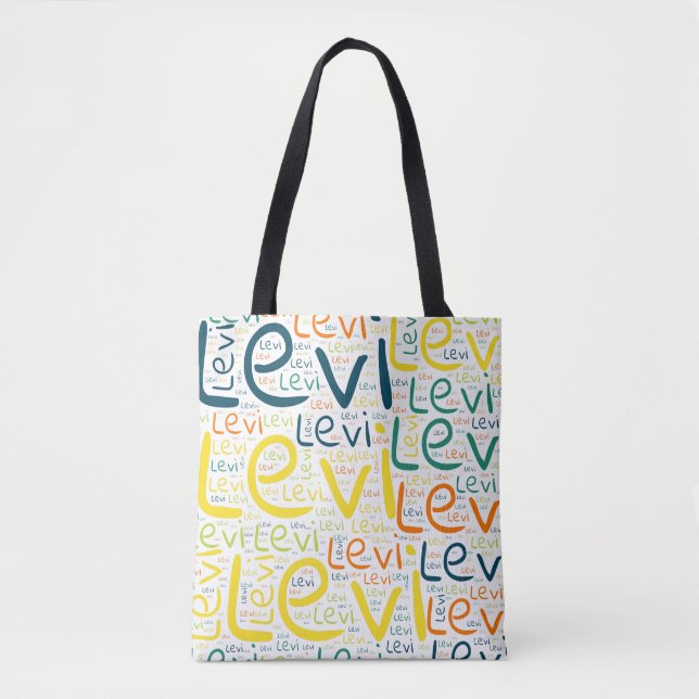 Bolso De Tela Levi (Anverso)