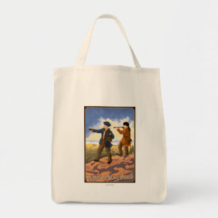 Bolso De Tela Lewis y Clark que exploran el oeste