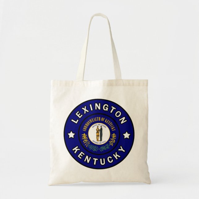 Bolso De Tela Lexington Kentucky (Frente)