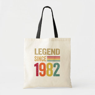 Bolso De Tela Leyenda de Regalos de 40 años desde 1982 - 40º Día