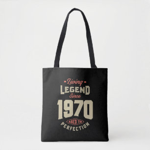 Bolso De Tela Leyenda desde regalo de cumpleaños de 1970
