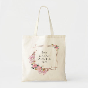Bolso De Tela Leyenda dorada rosa floral personalizada