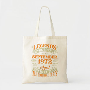 Bolso De Tela Leyendas de regalo de cumpleaños número 50 nacidas