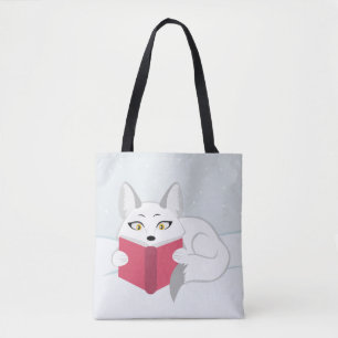 Bolso De Tela Leyendo Fox