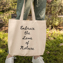 Bolso De Tela Leyes de la naturaleza Regalo de profesor de cienc