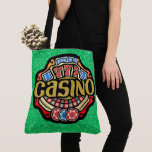 Bolso De Tela Lg. TOTE CASINO - Ver Atrás<br><div class="desc">Qué gran tote para llevar todas sus ganancias ... : ) En la parte trasera, cambiar el nombre o borrarlo. Utilice la "escala" o - para cambiar el tamaño del texto. Cambie el tipo de letra si desea. Espero que te guste esto, y tendré más versiones. Ver mis COLECCIONES de...</div>