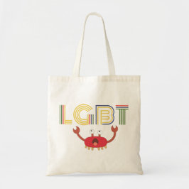 Bolso De Tela LGBT - Derechos humanos - Cangrejo blanco