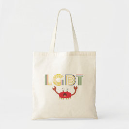 Bolso De Tela LGBT - Derechos humanos - Cangrejo blanco
