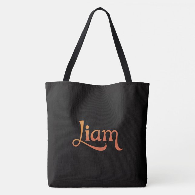 Bolso De Tela Liam (Reverso)