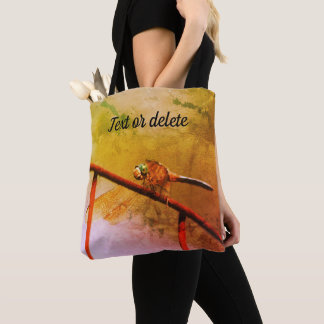Bolso De Tela Libélula en arte de cerca de alambre personalizado