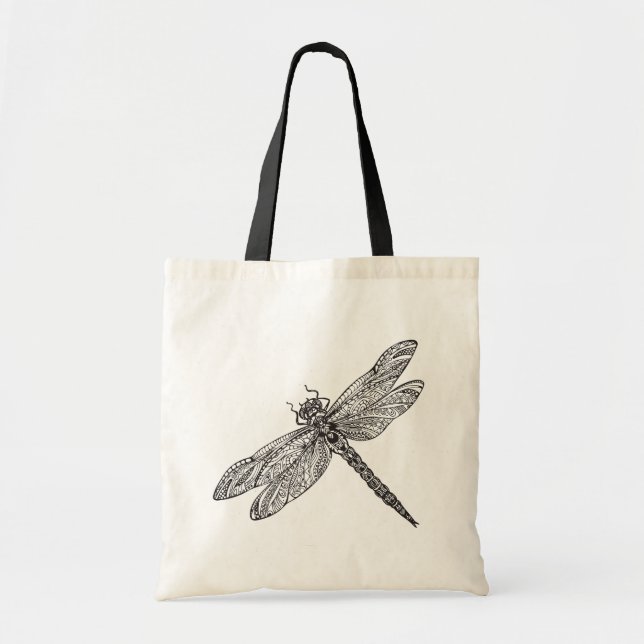 Bolso De Tela Libélula en estilo (Frente)
