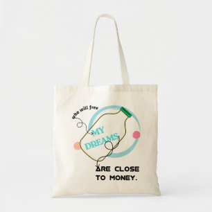 Bolso De Tela Liberar mis sueños